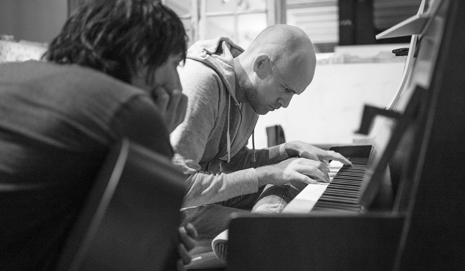 Deux musiciens en immersion