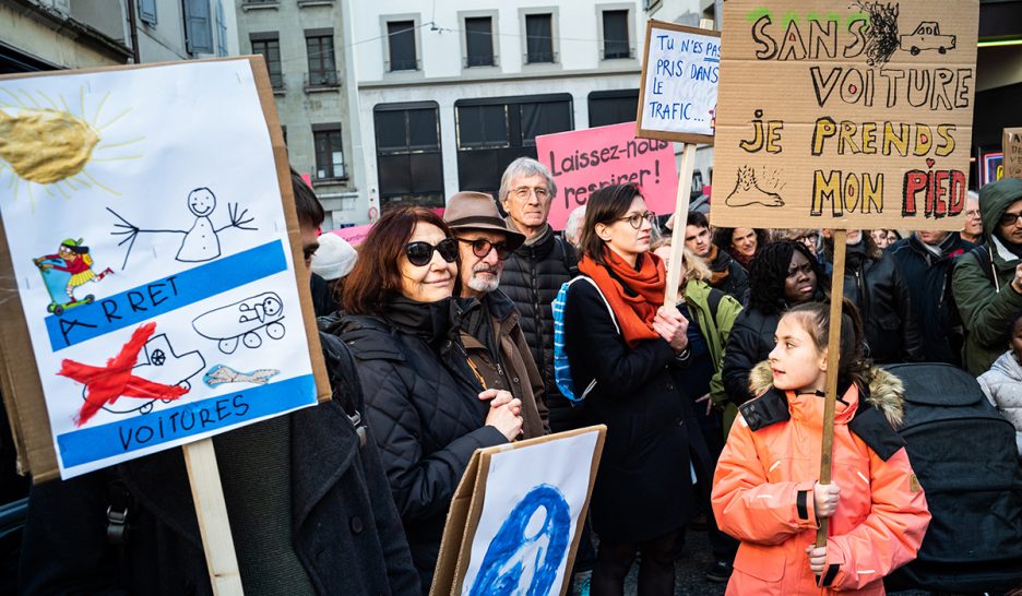 Du monde pour rendre Saint-Gervais aux piétons