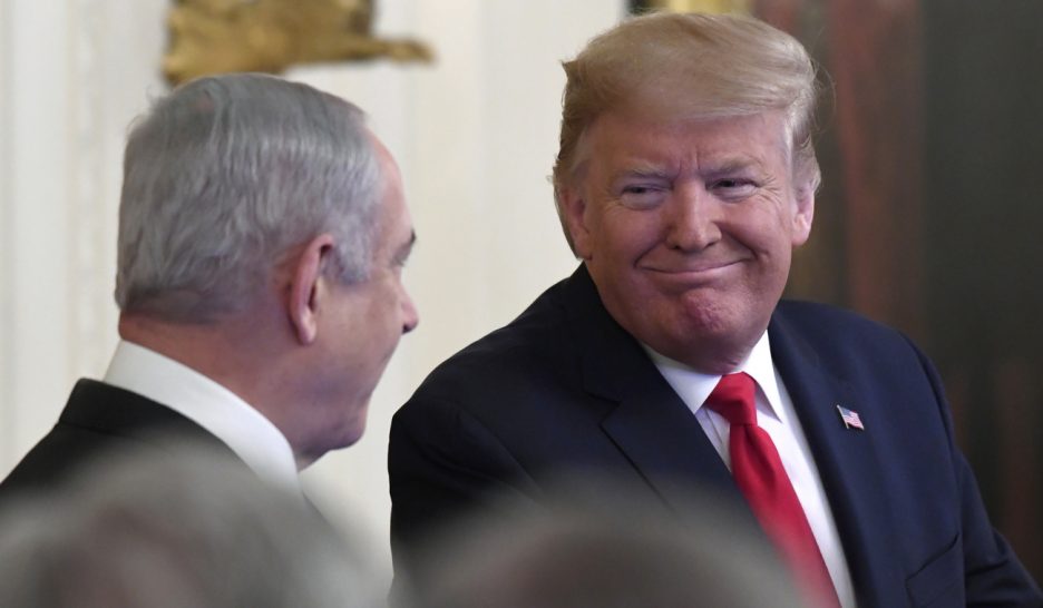 Trump présente sa solution à deux Etats