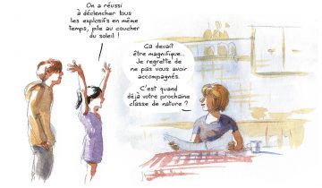 Bande dessinée à bascule 1