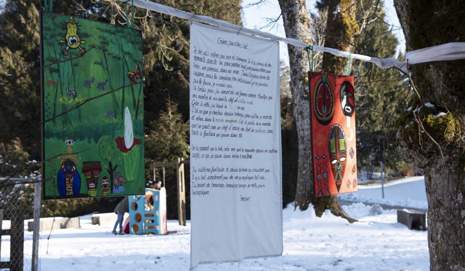 Exposition aux couleurs de la cohésion