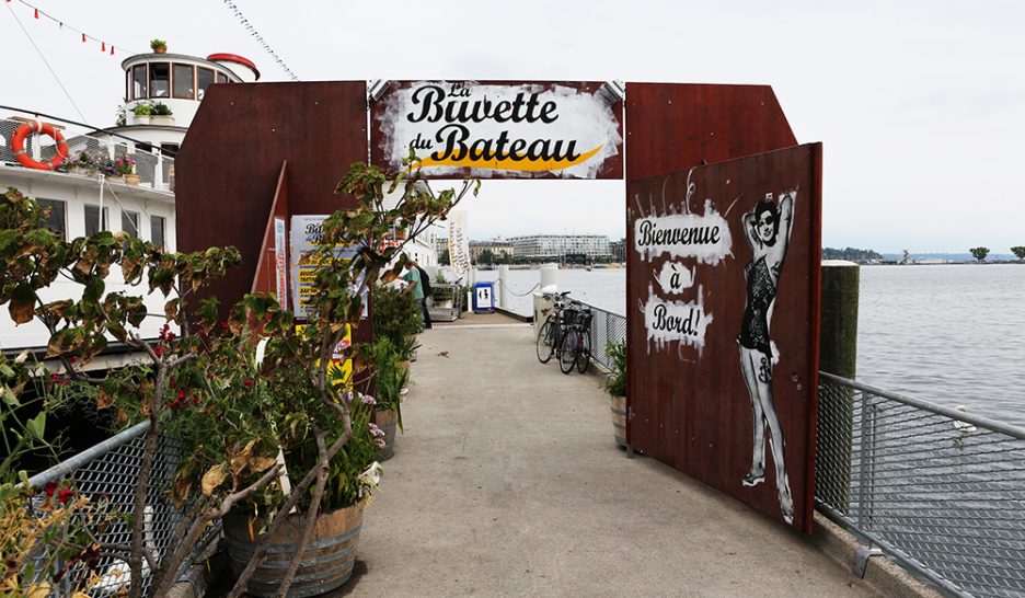 Le Bateau Genève n'embarque pas l'UDC