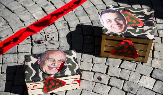 Matériel de guerre: non à l'initiative du GSsA