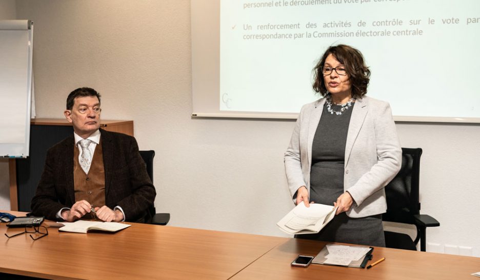 Pas de fraude au Service des votations