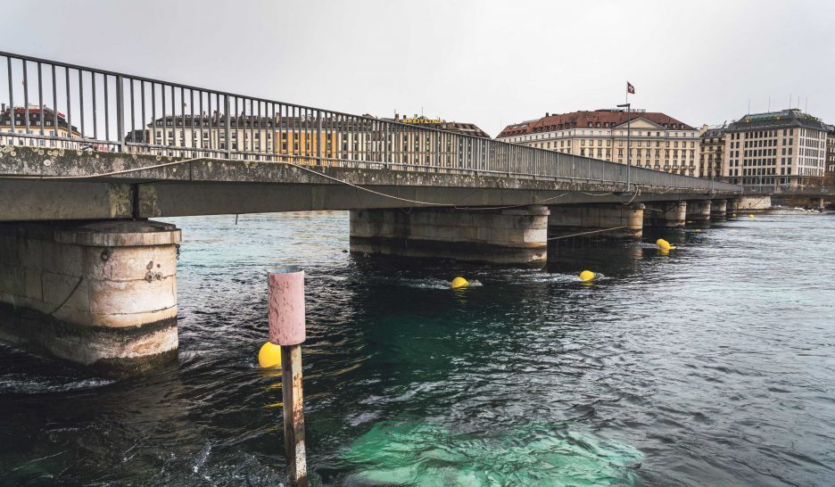 Travaux contre l’affaissement d’un pont