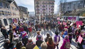 La grève féministe a essaimé dans le canton