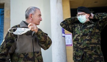 La troupe déployée en renfort