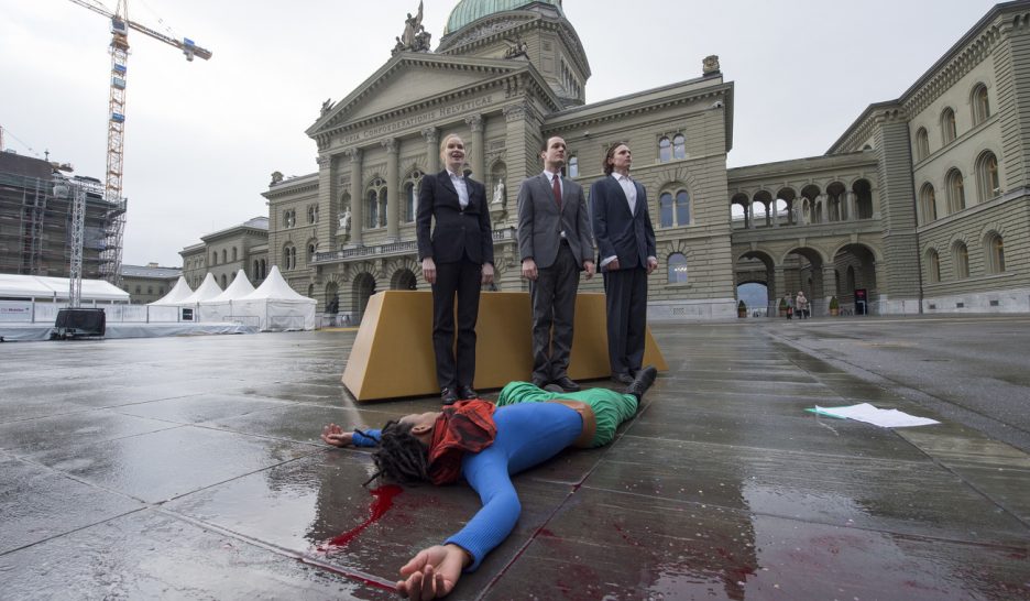 Le bras de fer continue au parlement 1