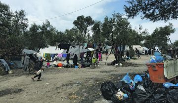 L’île de Lesbos gronde