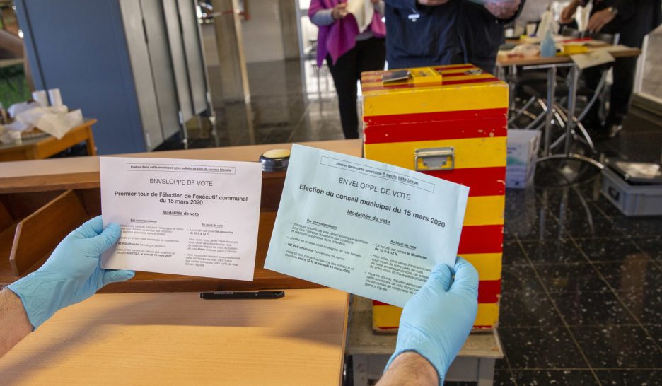 Poussée de la gauche dans les grandes communes