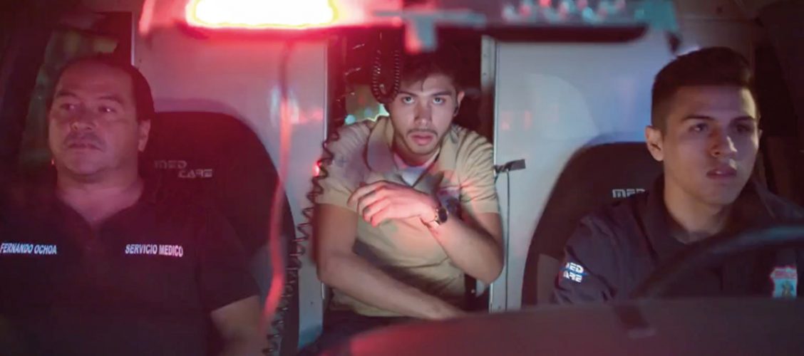 Une ambulance au bout de la nuit