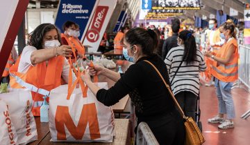 A Genève, des gens ont faim