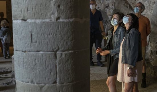 Le château de Chillon presque déserté