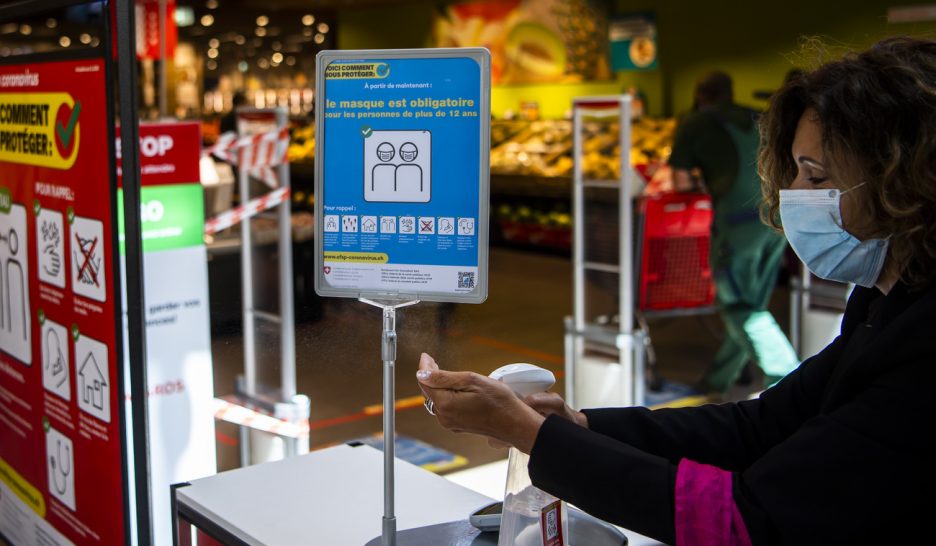 Masque gratuit pour les moins aisés