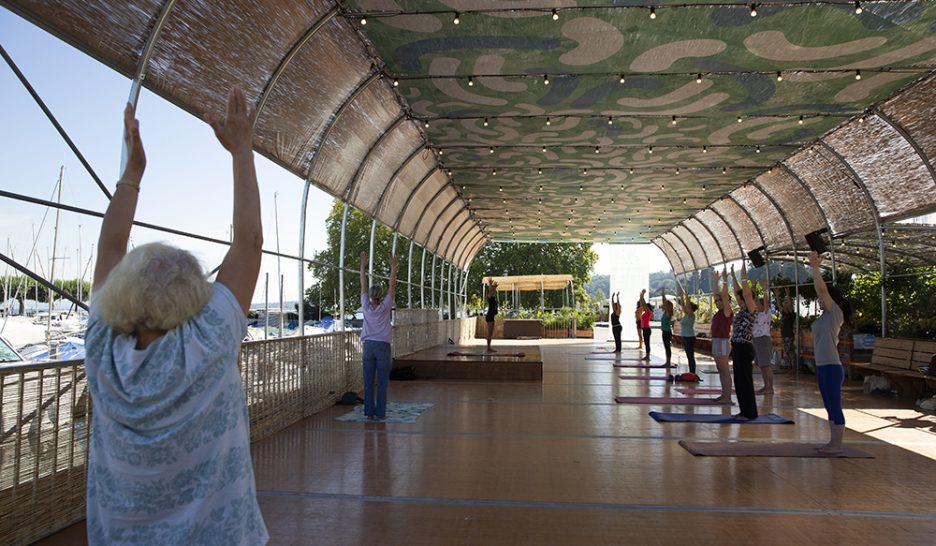 Une Canopée estivale pour la détente et la danse