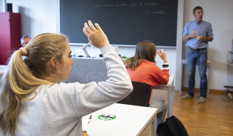 Le masque pour les élèves du post-obligatoire