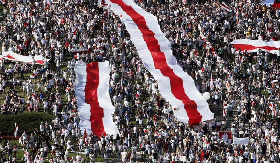 Tikhanovskaïa se dit prête à devenir la "dirigeante nationale"