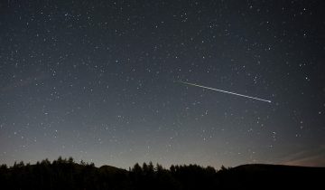 Une nuit à la belle étoile filante