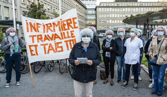 Débrayage aux Hôpitaux universitaires