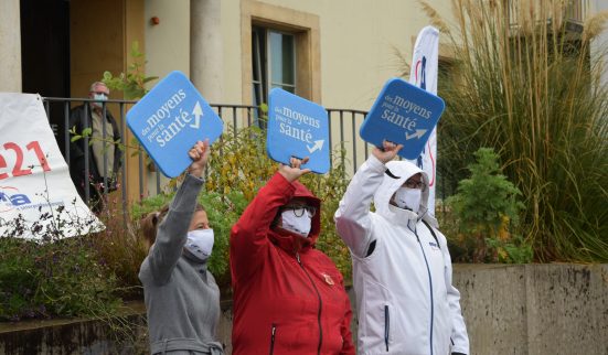 Colère chez les soignant-e-s