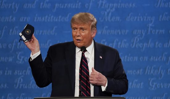 Donald Trump admis à l'hôpital