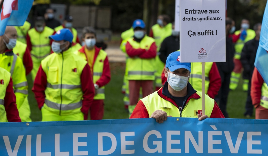 Les fonctionnaires de la Ville se mobilisent