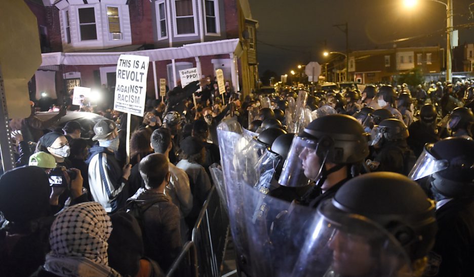 Nouvelles manifestations à Philadelphie