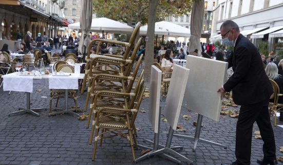 Les restaurants genevois referment le 24 décembre