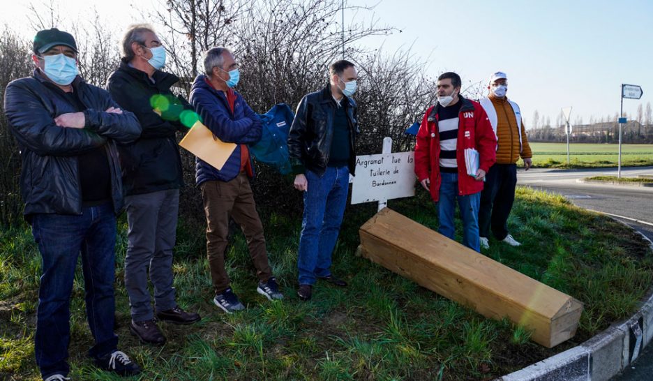 Ils refusent d’enterrer la tuilerie de Bardonnex