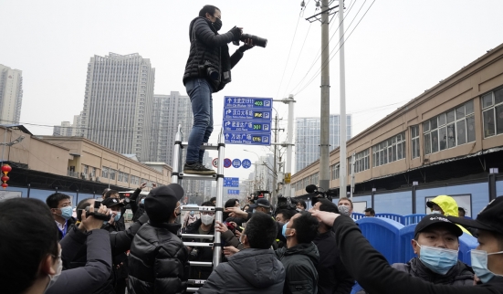 Wuhan: une visite peu concluante