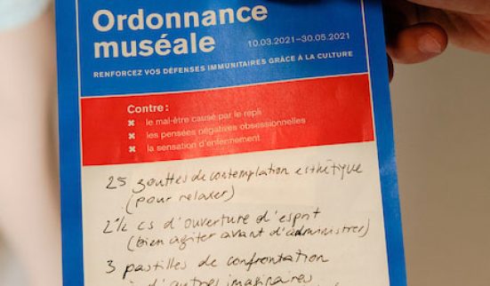 Aller au musée sur ordonnance