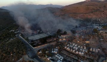 Deux jeunes condamnés pour l’incendie du camps de Moria