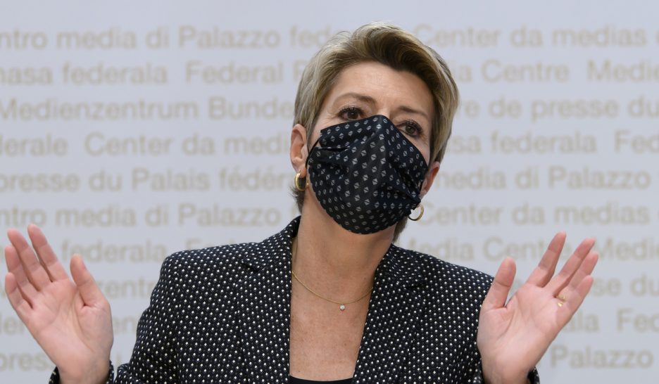 Retour sur terre pour Karin Keller-Sutter