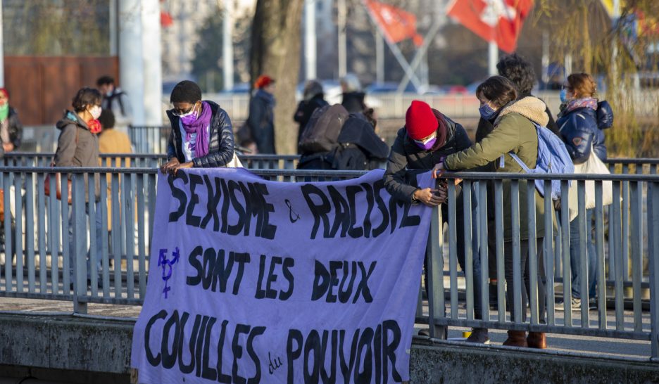 Revendications féministes dans tout le pays