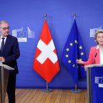 Guy Parmelin et Ursula von der Leyen positifs