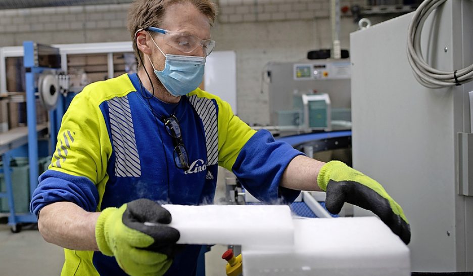 Quand le CO2 devient glace sèche