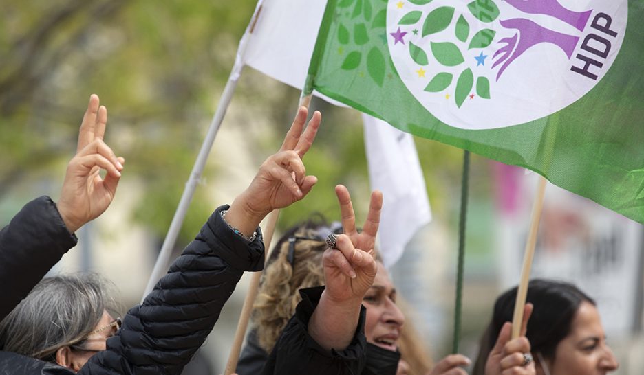 Soutien au parti prokurde HDP