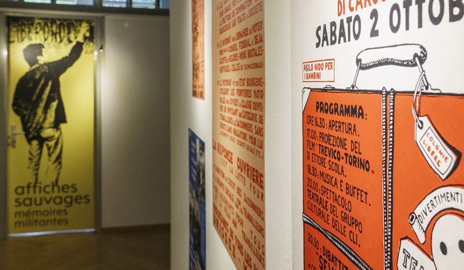 La contestation s’affiche à la Bibliothèque