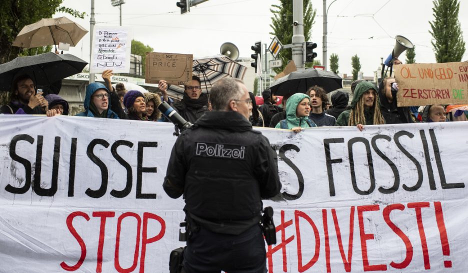 La justice zurichoise condamne les activistes