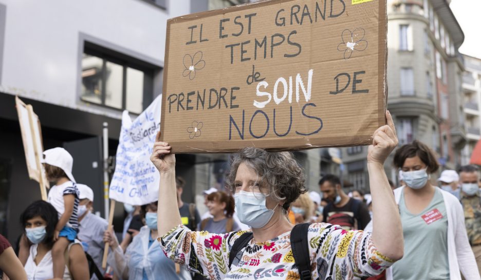 Femmes sous Covid: un rôle oublié?