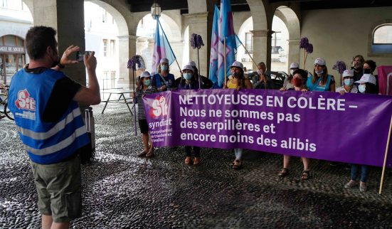 Genève s’est paré de violet par touches