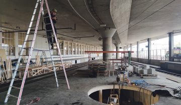 Bivouac en gare de Lausanne