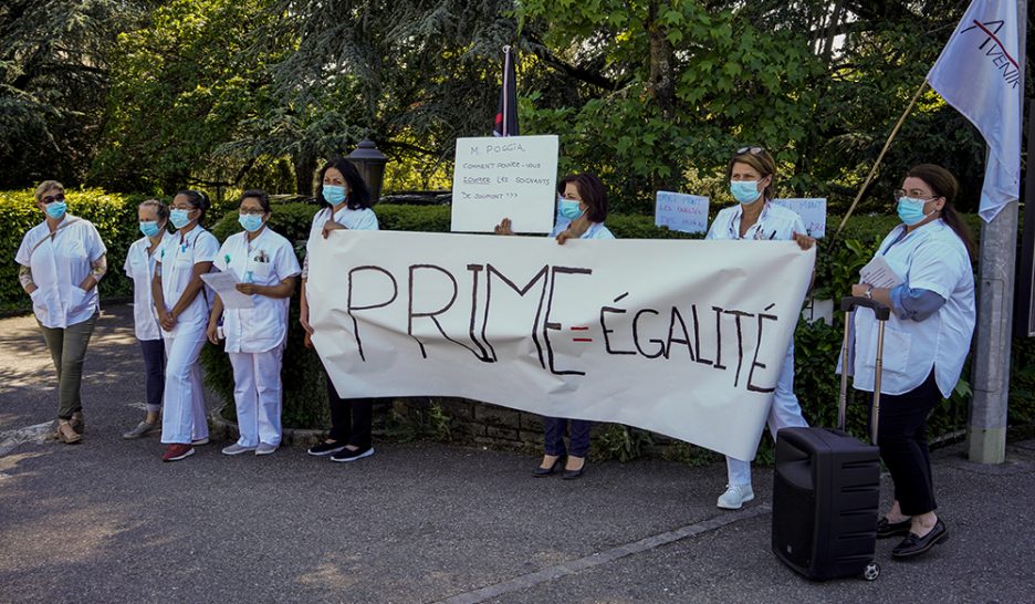 Mobilisation pour la prime gériatrie