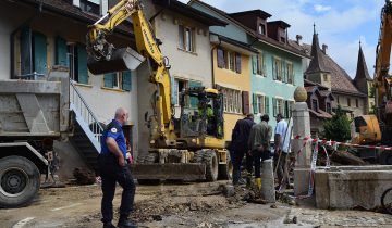 Un torrent de boue traverse les villages 1