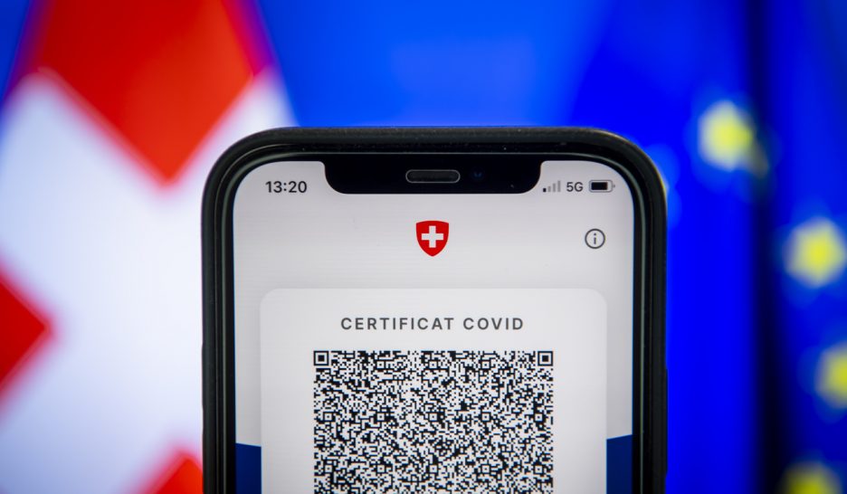 Le certificat suisse valable en Europe