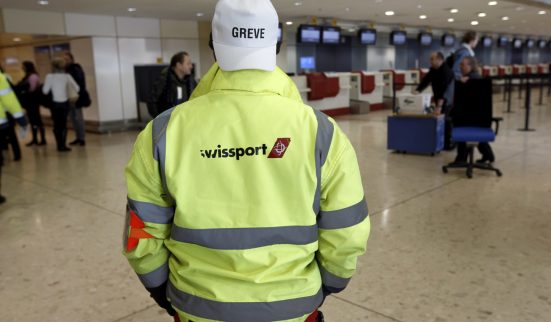 Le personnel de Swissport débraye
