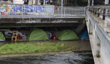 Les berges inondées n’hébergent plus