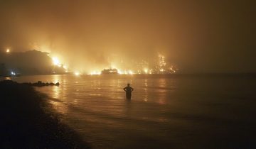 Désespoir sur l’île grecque d’Eubée