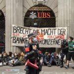 UBS et Credit Suisse visés par des activistes du climat à Zurich