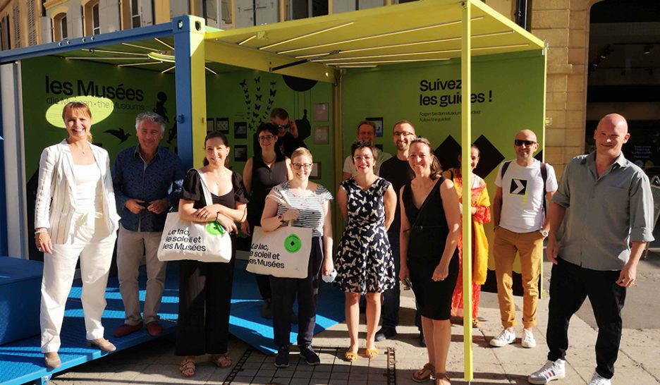 Un container-musée itinérant